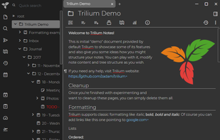 Trilium Notes screenshot 3