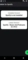 Updater for Spotify screenshot 1