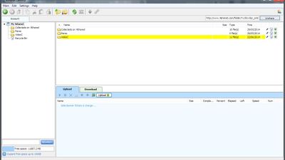 4Shared Desktop, Main Window