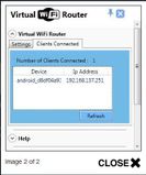 Virtual Wifi Router Version 2 screenshot 1