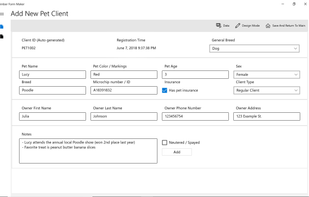 Amber Form Maker screenshot 1
