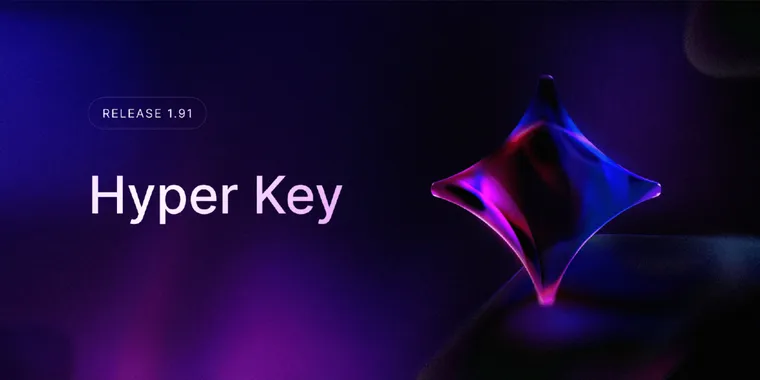 Raycast 1.91.0 update introduces the new Hyper Key tool, enhanced Focus & AI Model updates image