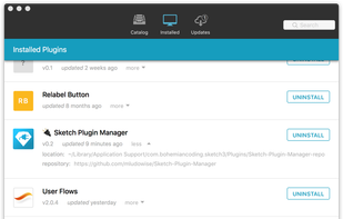 Sketch Plugin Manager screenshot 2