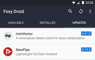 Foxy Droid screenshot 1