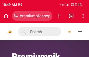 Home page.