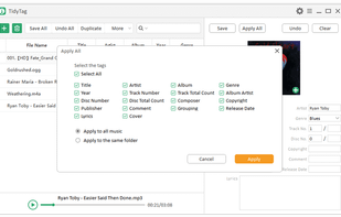 TidyTag Music Tag Editor screenshot 3