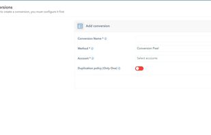 Adex - Conversion manager