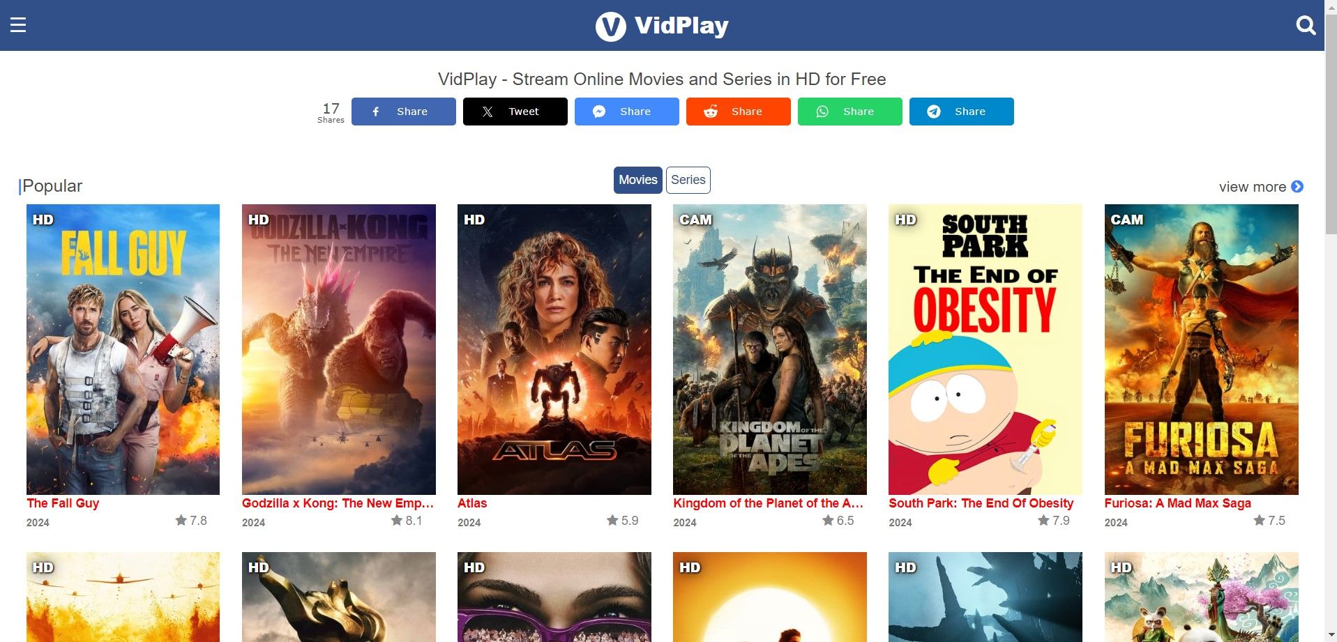 HDWatched Alternatives: Movie Streaming Services & Similar Websites - Page  4 | AlternativeTo