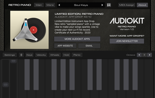 AudioKit Retro Piano screenshot 1