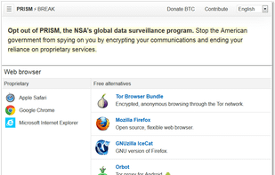 PRISM Break screenshot 1