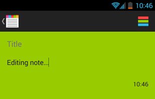 FastNote screenshot 1