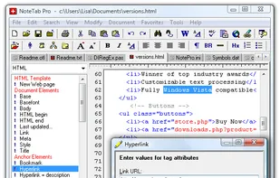 NoteTab screenshot 1