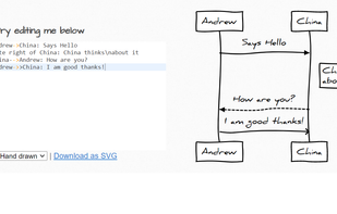 js-sequence-diagrams screenshot 1