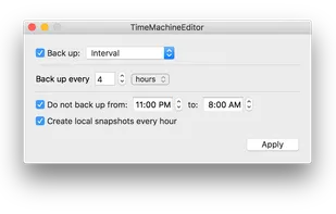 TimeMachineEditor screenshot 1