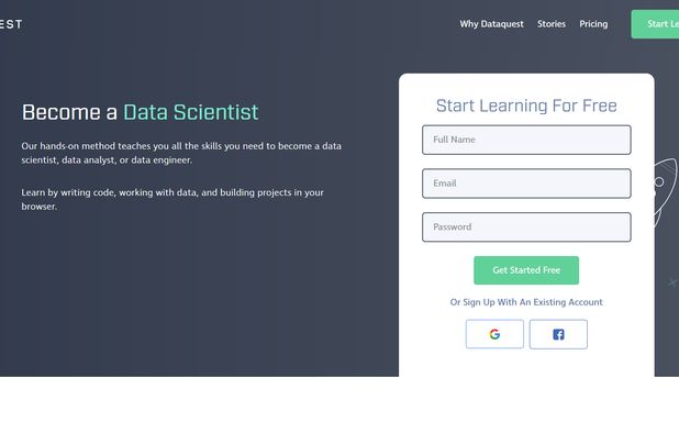 DATAQUEST screenshot 1