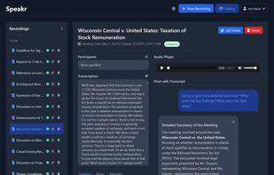 Speakr screenshot 1