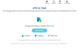 JPG to Text