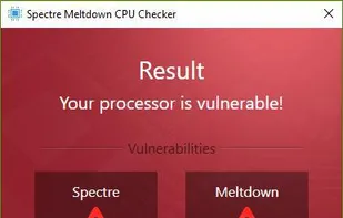 Your processor is vulnerable!