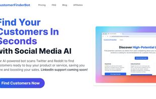 CustomerFinderBot screenshot 1