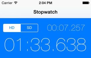 Stopwatch screenshot 1