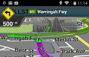 MetroView Nav Australia &amp; NZ screenshot 1