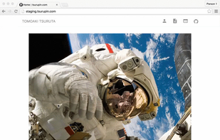 Portfolio CMS screenshot 1