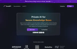 DocsGPT screenshot 1