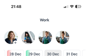 Schedule work for teams and make it obvious what needs to be done an