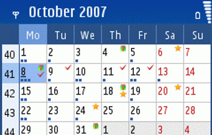 Handy Calendar screenshot 1
