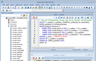 Rapid SQL screenshot 1