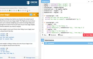 Grok Learning Competition