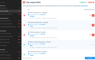 Checkbot (for Chrome) screenshot 2