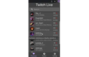 Twitch Live Extension screenshot 1