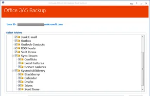 Select data to be exported into PST