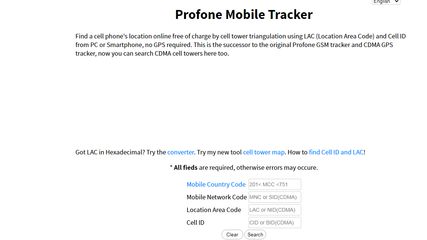 Profone Tracker screenshot 1