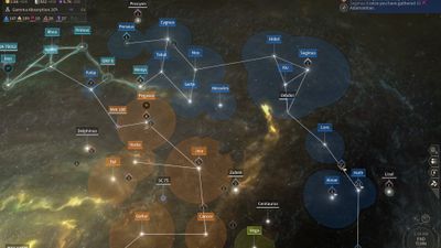 Endless Space 2 - Strategic map