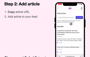 SendToPod screenshot 1