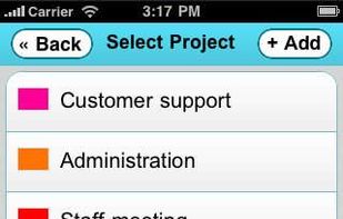 Yast Time Tracker screenshot 1