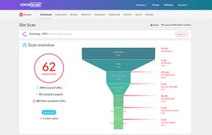 CocoScan Dashboard Funnel