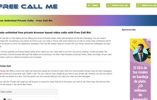 Free Call Me screenshot 1