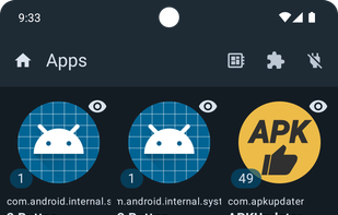 Installed apps
