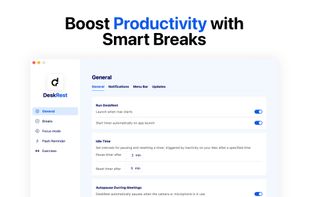 DeskRest screenshot 1