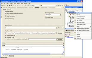 Dotfuscator screenshot 1