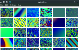 Evolvotron screenshot 1