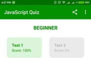 JavaScript Quiz screenshot 2