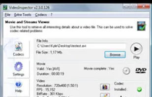 VideoInspector screenshot 1
