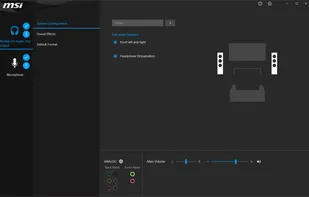 Realtek Audio Control screenshot 1