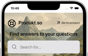 Help Center Portal on mobile
