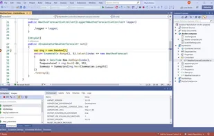 Microsoft Visual Studio screenshot 1