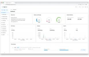 Nginx UI screenshot 1
